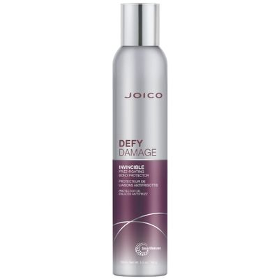 Joico Defy Damage Invincible Frizz-Fighting Bond Protector | 24 Hour Frizz Protection | Thermal Heat &amp; Humidity Protection | Boost Shine | Reduce Breakage | Leave-In Spray | 180mL