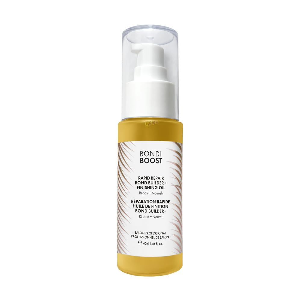 BONDIBOOST Rapid Repair Bond Builder + Finishing Oil [1.86 fl oz], Hair Oil for Damaged Hair, Strengthening &amp; Nourishing Formula for Smoother + Healthier + Shinier Results