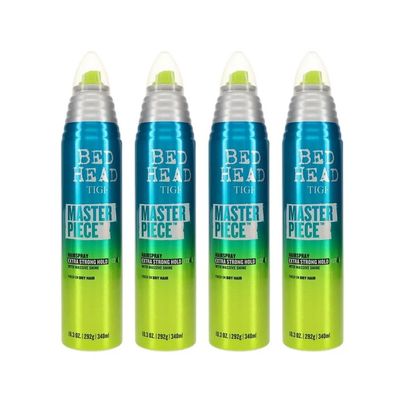 dye dyed MASTERPIECE SHINY HAIRSPRAY WITH Extra STRONG HOLD 10.3 Oz | 292 g | 340 ml (pack of 4)