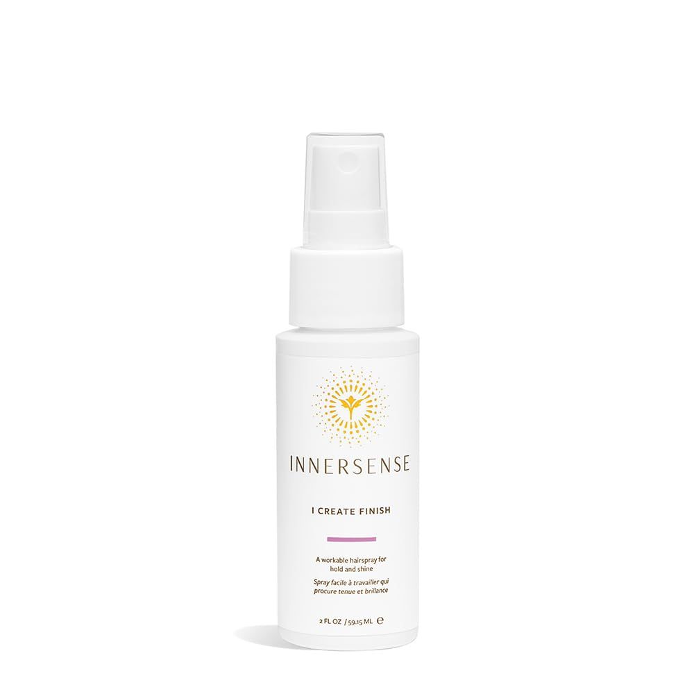 INNERSENSE Organic Beauty - Natural I Create Finish Finishing Spray | Non-Toxic, Cruelty-Free, Clean Haircare (2 fl oz)