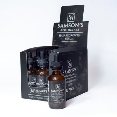 Samson&#39;s Hair Regrowth Serum (Deoxyribose (2dDr) 1% formula) (60mL)