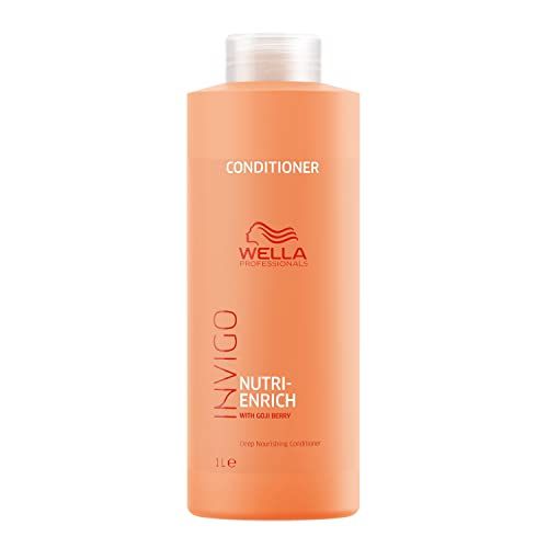 WELLA PROFESSIONALS Invigo Nutri-Enrich Conditioner| Deep Nourishing &amp; Moisturizing Conditioner| For Dry &amp; Damaged Hair| 33.8 Fl Oz