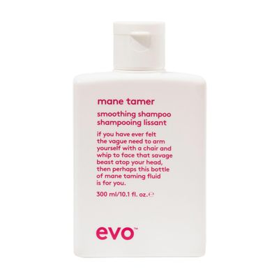 EVO Mane Tamer Smoothing Shampoo - Cleans, Smooths, &amp; Strengthens Hair - Reduces Frizz - 300ml / 10.1fl.oz - 300ml / 10.1fl.oz