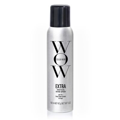 COLOR WOW Extra Mystical Shine Spray - Lightweight &amp; Non-Greasy Formula | Heat Protection, Frizz Control, and Silky Hair | For All Hair Types