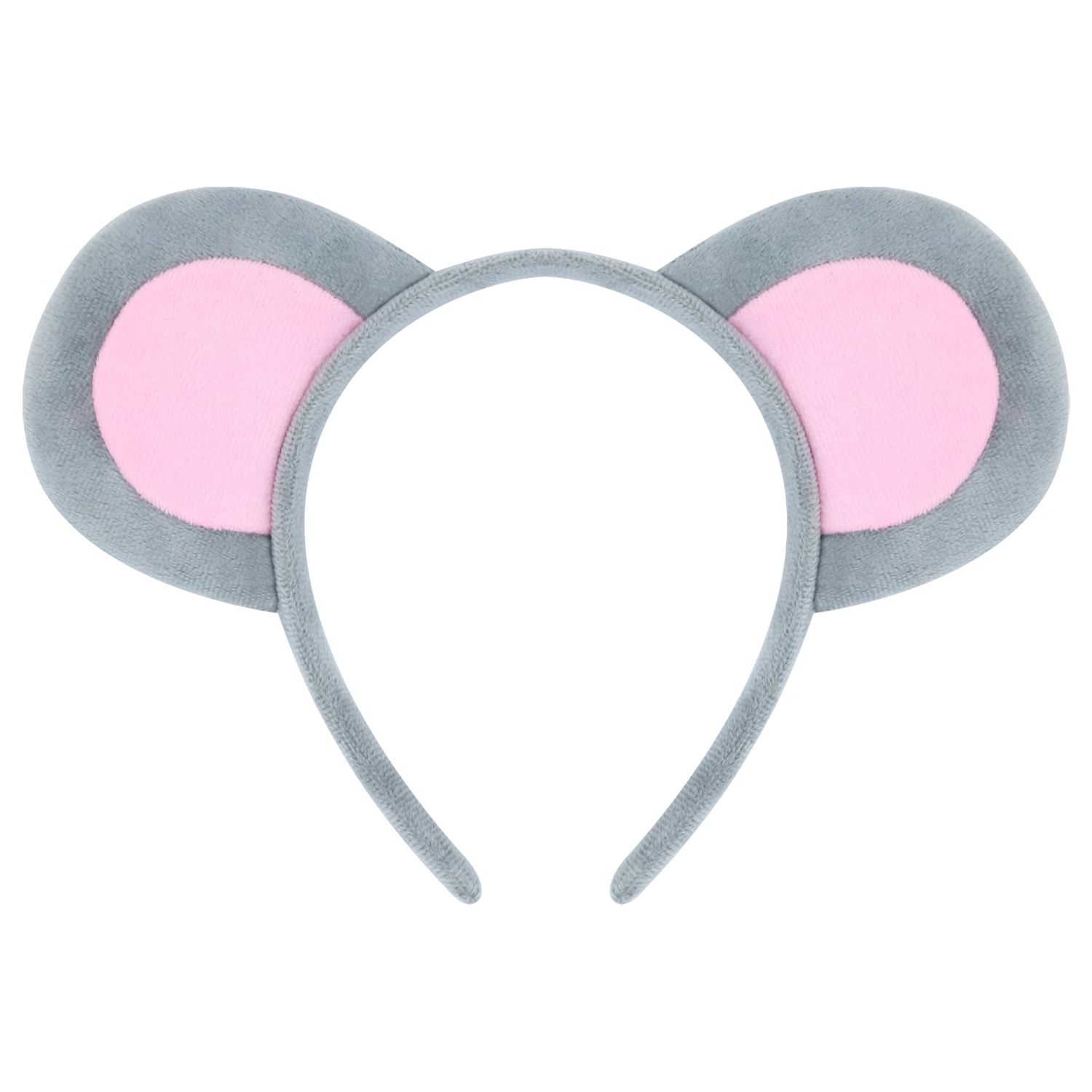 IGMaryBox Mouse Ears Headband Animal Ears Headwear Plush Hairband For Animal Cosplay Cute Party Headwear Halloween Cosplsy Costume Accessories Christmas Cosplay Hairbands