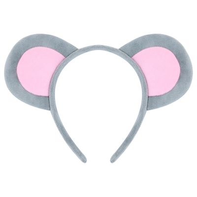 IGMaryBox Mouse Ears Headband Animal Ears Headwear Plush Hairband For Animal Cosplay Cute Party Headwear Halloween Cosplsy Costume Accessories Christmas Cosplay Hairbands