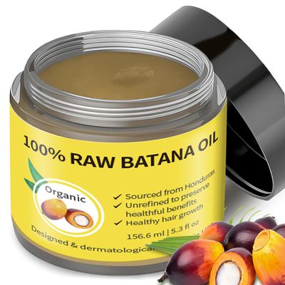 Dr. Sebi&#39;s Organic Batana Oil 100% Pure | For Hair Regrowth, Repair Split Ends &amp; Scalp Nourishment,Prevent Hair Loss, Eliminate Split Ends | Natural Thickening Treatment for Men/Women (5.3fl.oz)