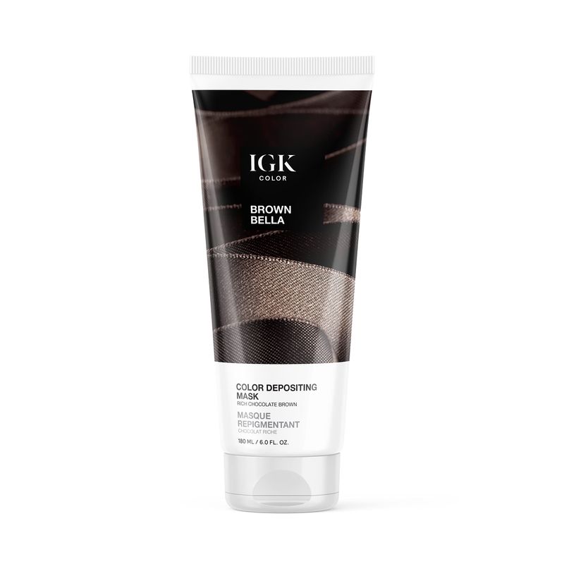 IGK Color Depositing Mask Cocoa Brown Bella