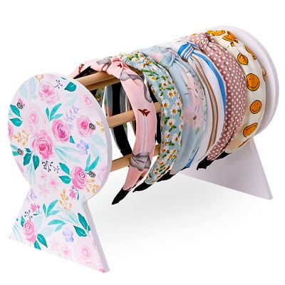 Basumee Headband Holder and Organizer for Hair Accessories - Display and Storage for Girls&#39; Hair Hoops, Headbands, Home Decor