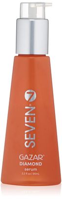 SEVEN Gazar Diamond Hair Serum for Frizzy and Damaged Hair Care, Anti Frizz, Smoothing, Shine Booster with Coconut &amp; Macadamia Oil, Adds Heat Protection, Made in USA, 3.2oz