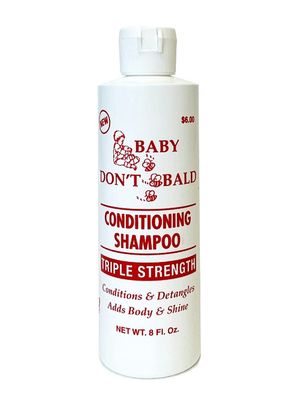 Baby Don&#39;t Bald Conditioning Shampoo Triple Strength 8 oz