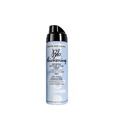 Bumble and bumble. Thickening Dryspun Texture Spray Light | For Soft Texture + Light Hold | Curly, Wavy, Straight, Mini Travel Size, 1.65 Ounce
