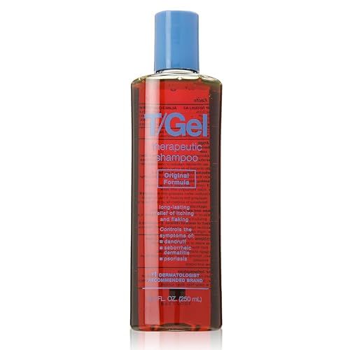 T/Gel Therapeutic Anti-Dandruff Shampoo, 8.5 Fl Oz, Original Formula, including Babapack Travel-size Bottle