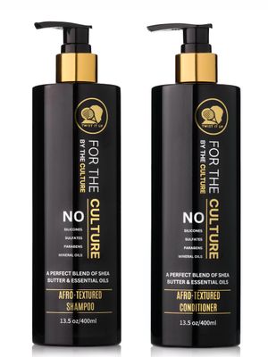 Twist It Up New Gold Standard Shampoo &amp; Conditioner Set, Over 20 Natural Ingredients, Sulfate &amp; Paraben-Free, Silicone-Free, Moisturizing, Hydrating, for Afro-Textured Hair