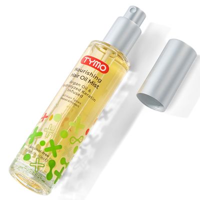 TYMO Argan Hair Oil Spray - Hydrating Veganic Natural 6 Blend Oil for Frizzy &amp; Dry Hair, Organic Pure Formula, Daily Use for Hair, Smooth Damaged Ends, Olive Oil Infused, Add Shine