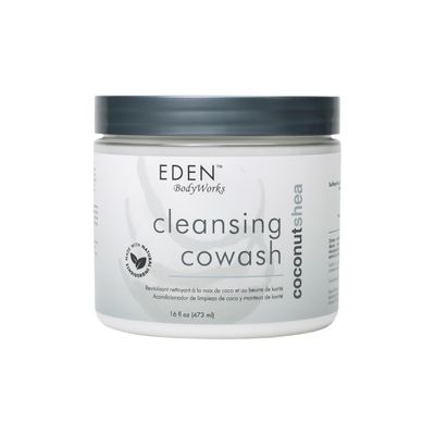 EDEN BodyWorks Coconut Shea Cleansing Cowash | Cleansing Conditioner for Hair | Cowash for Curls &amp; Textures Hair | Hydrate, Detangle &amp; Control Frizz | Cowash for Curly Hair | 16 oz