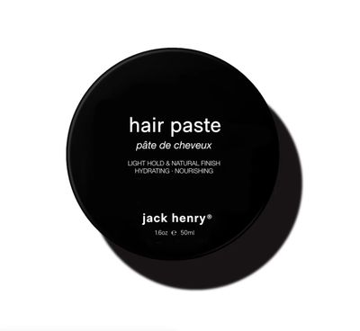 Natural Texturizing Paste for Men - 24 Hour Hold Styling for All Hair Types - Plant Based, Non-Greasy Lightweight Formula for Hydrating, Healthier Hair (1.69oz)