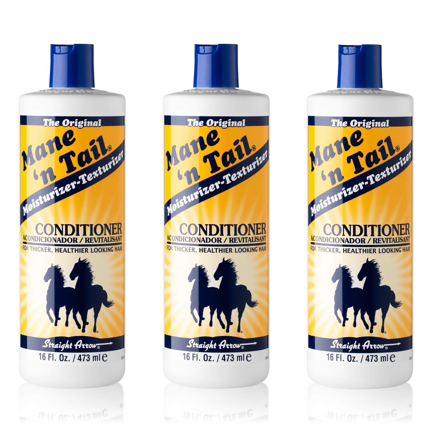 Mane &#39;n Tail Original Formula For Thicker Fuller Hair 16 oz (3 Pack Conditioner)
