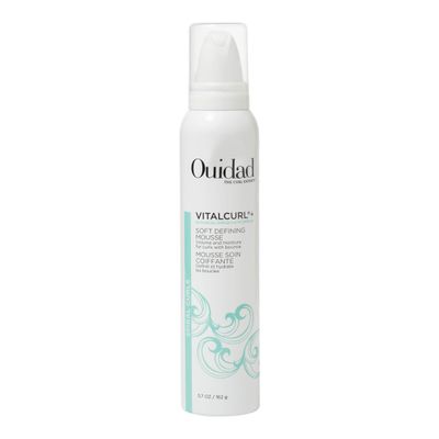 Ouidad VitalCurl+ Curl Defining Mousse, Lightweight Hair Foam, Styler for Soft, Touchable Hold, Adds Shine, Bounce &amp; Volume, For Spiral Curls