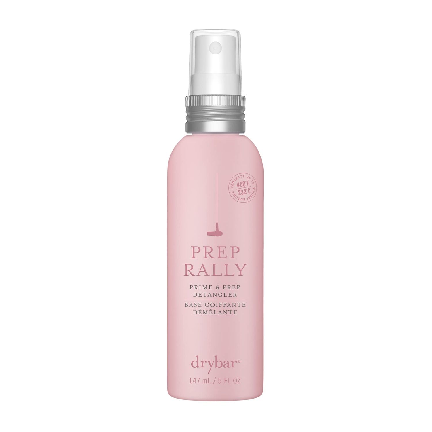 Drybar Prep Rally Prime &amp; Prep Detangler Noir Scent - Full Size | Nourishes Hair, Detangles with Ease, Leaves Hair Soft &amp; Manageable, Protects Hair, Cruelty Free
