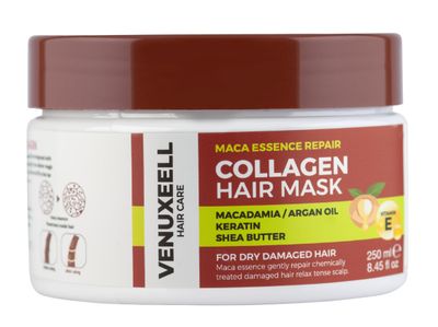 Venuxeell Deep Conditioning Hair Mask, Hair Treatment Masks - Collagen Hair Mask for Dry Damaged Hair - Deep Moisturizing Hair Care - Argan Oil Hair Repair Mask - Natural Nourishing Hair Care Masque