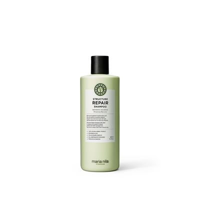 Maria Nila Structure Repair, Shampoo 11.8 Fl Oz, For Damaged &amp; Chemically Treated Hair, Algae Extract Rebuilds &amp; Moisturizes, 100% Vegan &amp; Sulfate/Paraben free