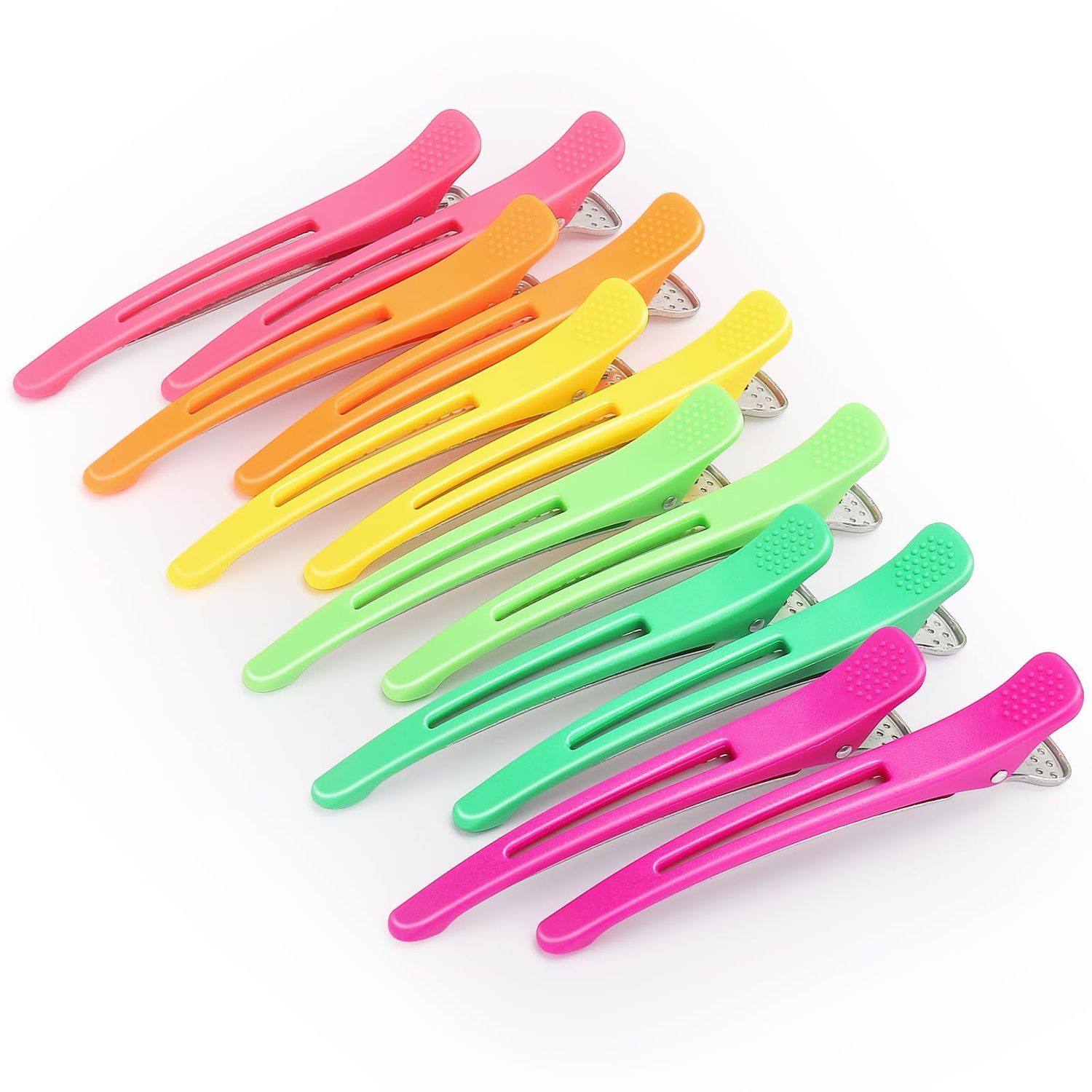 Hair Duck Clips for Styling Sectioning,12Pcs Professional Duck Bill for Cutting,Rollers,Salon,Hairdresser, Women