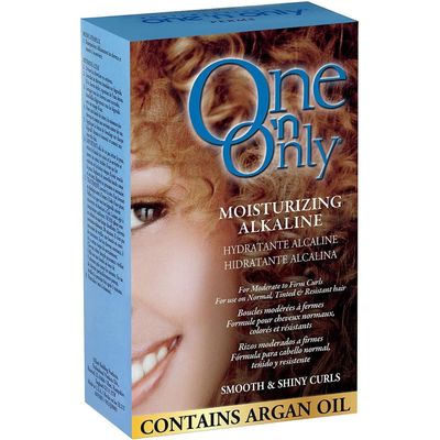 One &#39;n Only Moisturizing Alkaline Perm with Argan Oil, Moderate to Firm Curls, Fresh Scent, True-to-Rod Size Curls, Leaves Hair Shiny, Moisturized, and Manageable,