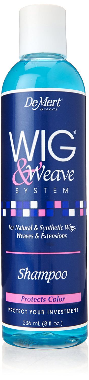 DeMert Wig &amp; Weave System Shampoo for Natural and Synthetic Hair 8 oz