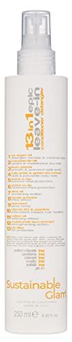 Sustainable Glam 13in1 Epic Leave-In Conditioner Hair Detangler Spray with Keratin, Argan &amp; Macadamia Oil