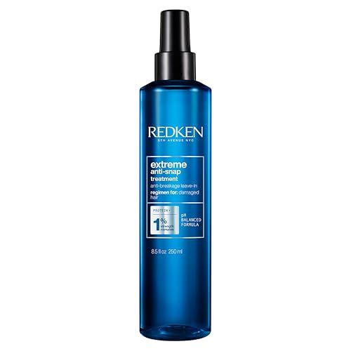 Redken Extreme Anti-Snap Anti-Breakage Leave-In Treatment For Distressed Hair - Fortifies &amp; Helps Reduce Breakage, Infused With Proteins