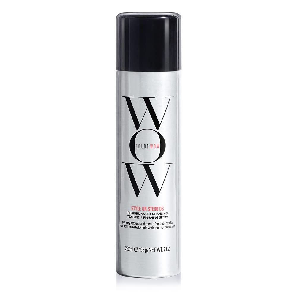 COLOR WOW STYLE ON STEROIDS Texturizing Spray - Achieve Instant Sexy Volume and Texture, Non-Sticky &amp; Moisturizing