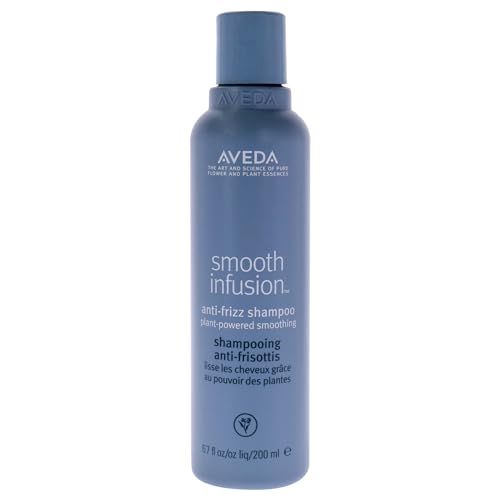Aveda Smooth Infusion Anti-Frizz Shampoo | Smoothing Shampoo | Frizz Control | Protects Against Humidity | Silicone Free | for Medium and Thick Hair | 95% Naturally Derived*, 6.7 Fl Oz