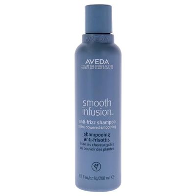 Aveda Smooth Infusion Anti-Frizz Shampoo | Smoothing Shampoo | Frizz Control | Protects Against Humidity | Silicone Free | for Medium and Thick Hair | 95% Naturally Derived*, 6.7 Fl Oz