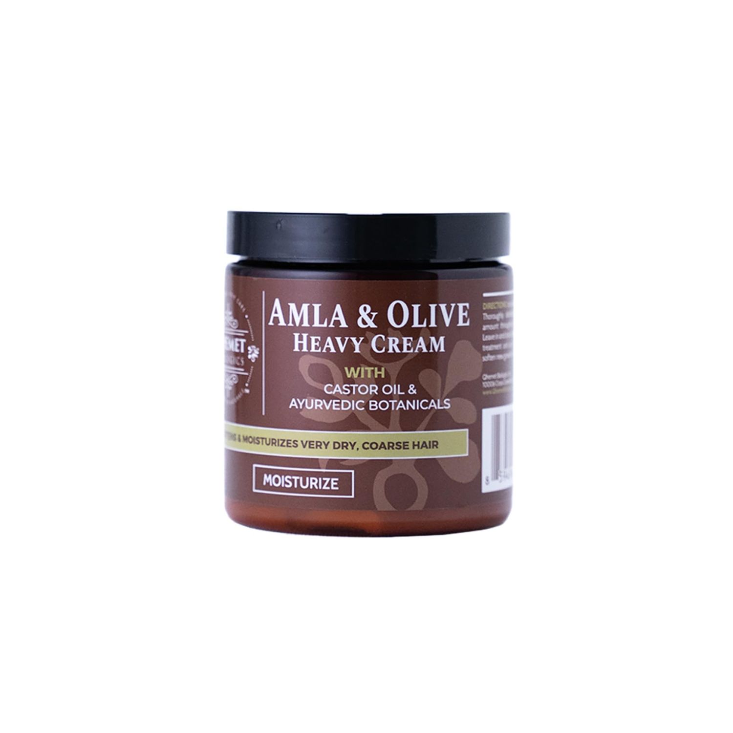 Qhemet Biologics Amla &amp; Olive Heavy Cream - Moisturizing Balm for Extremely Dry &amp; 4C Hair - Adds Soft, Supple Moisture &amp; Hydration to Afros, Coils, Curls, Puffs, Twists, Braids, Locs &amp; More (8.9 oz)