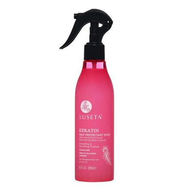 Luseta Keartin Heat Protectant Hair Spray Smoothing &amp; Nourishing Thermal Protection Treatment for Dry and Damaged Hair, Frizz Control?Repair Split Ends 8.5oz