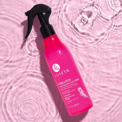 Luseta Keartin Heat Protectant Hair Spray Smoothing & Nourishing Thermal Protection Treatment for Dry and Damaged Hair, Frizz Control?Repair Split Ends 8.5oz