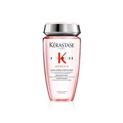 KRASTASE Genesis Hydra-Fortifiant Shampoo, Anti-Breakage &amp; Strengthening for Weak or Damaged Hair, Hydrates Hair, Silicone Free for Fine or Oily Hair, 8.5 Fl Oz