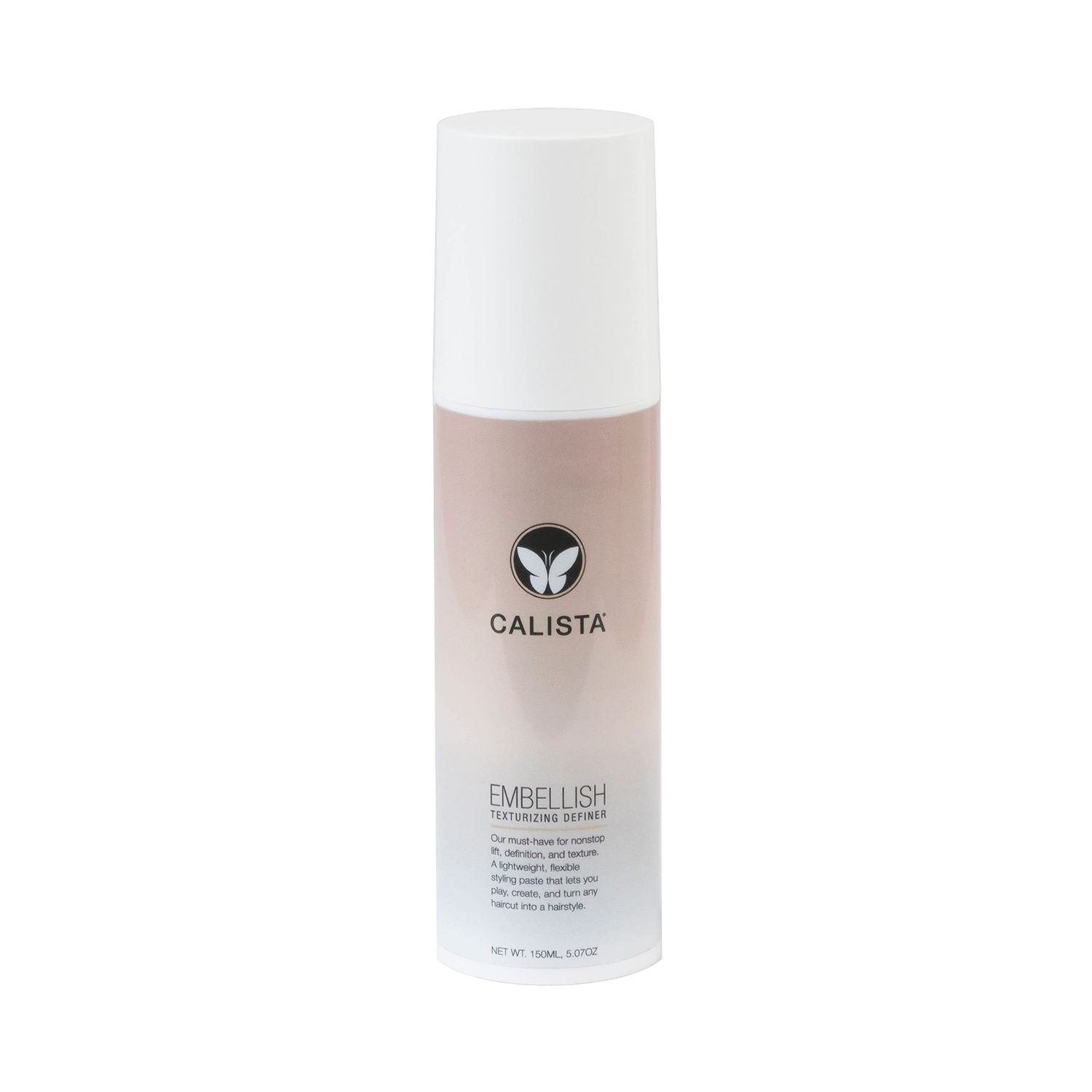 Calista Embellish Texturizing Definer, Salon Quality Lightweight Styling Paste for All Hair Types, Styling Volumizer, 5.07 oz