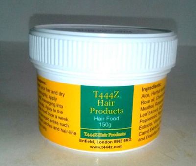 T444Z Hair Food. (150 grama, White JAR) by T444Z