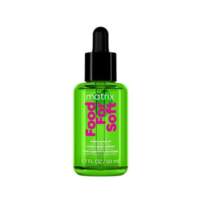 Matrix Food For Soft Hair Serum For Dry, Brittle and All Hair Types - Softens, Smooths and Adds Shine With Heat Protection, With Avocado Oil