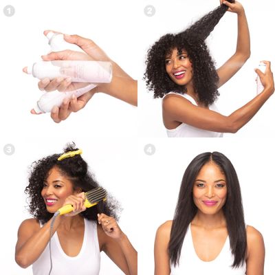 Drybar Hot Toddy Heat Protectant Mist Blanc Scent - Full Size| Lightweight Heat Protectant for Hair protects from Heat &amp; Styling with Curling, Straightening and Styling Irons