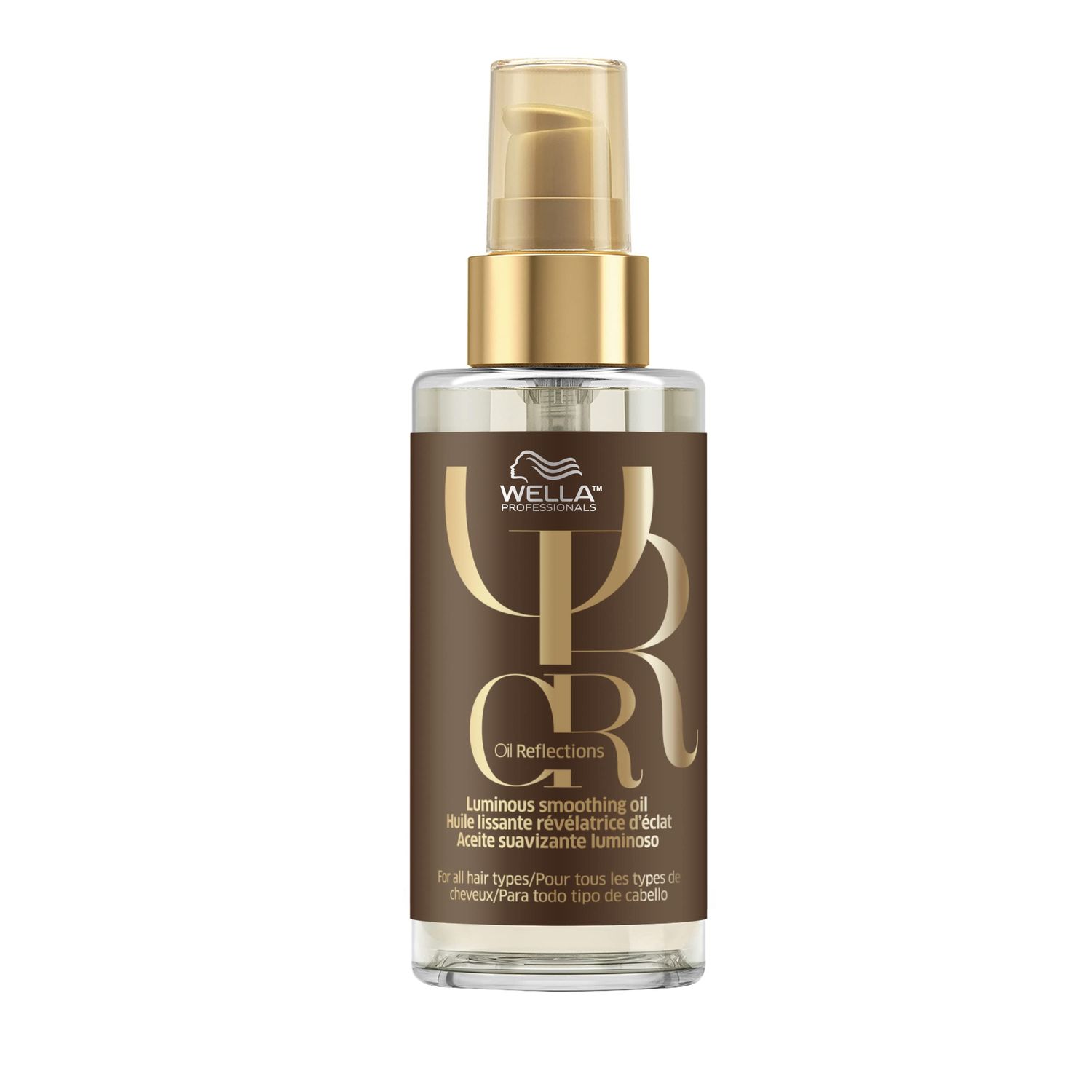 WELLA PROFESSIONALS Oil Reflections Luminous Smoothening Hair Oil| Luxury Hair Oil| For All Hair Types| 3.38 Fl Oz