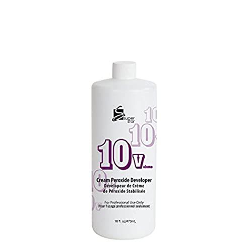 Super Star Cream Peroxide Developer 10 Volume - 16 Oz