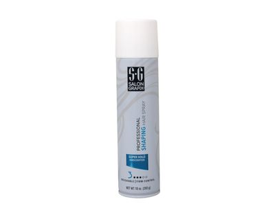Salon Grafix Shaping Hair Spray Super Hold Unscented 10 oz (Pack of 6)
