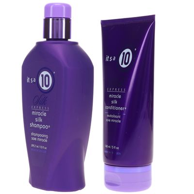 It's a 10 Silk Express Miracle Silk Shampoo10 OZ &amp; Conditioner 5 OZ