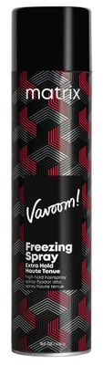 Matrix Vavoom Extra Hold Freezing Spray | Volumizing &amp; Texturizing Hairspray | Extra Firm Hold | Prevents Frizz &amp; Protects Against Humidity | Fast-Drying | For All Hair Types | Hair Styling | 15 oz.