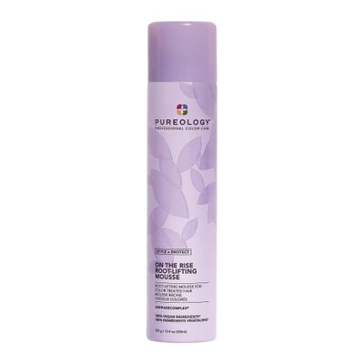 Pureology Style + Protect On The Rise Root Lifting Mousse | For Flat, Color-Treated Hair | Medium Control &amp; Volume | Sulfate-Free | Vegan | Updated Packaging | 10.4 Oz. |
