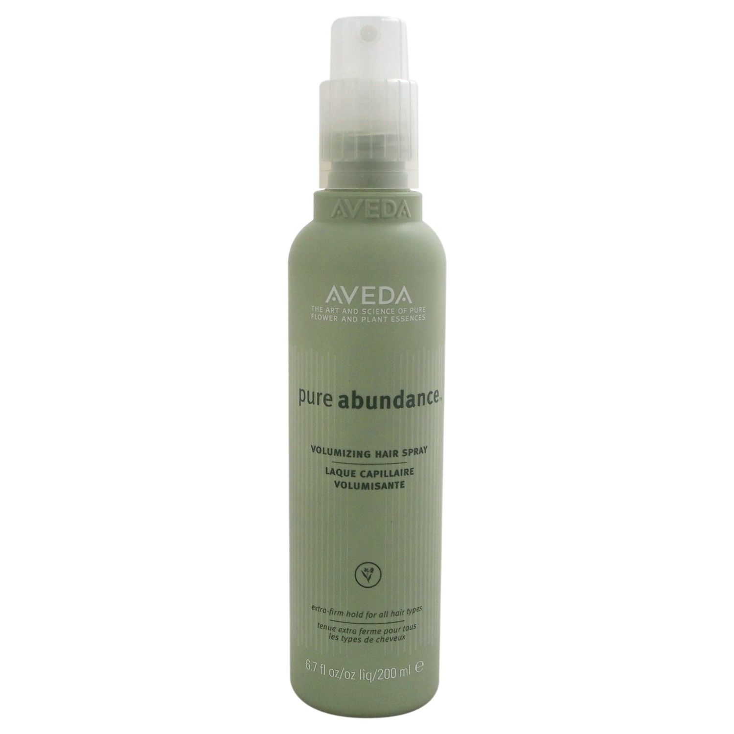 Aveda Pure Abundance Volumizing Hair Spray | Extra Firm Hold | Hair Spray for Thin Hair | with Kaolin Clay, 6.7 Fl Oz