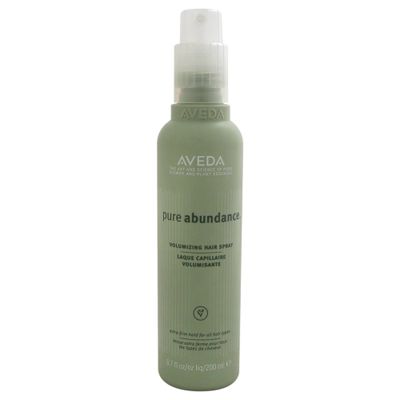 Aveda Pure Abundance Volumizing Hair Spray | Extra Firm Hold | Hair Spray for Thin Hair | with Kaolin Clay, 6.7 Fl Oz